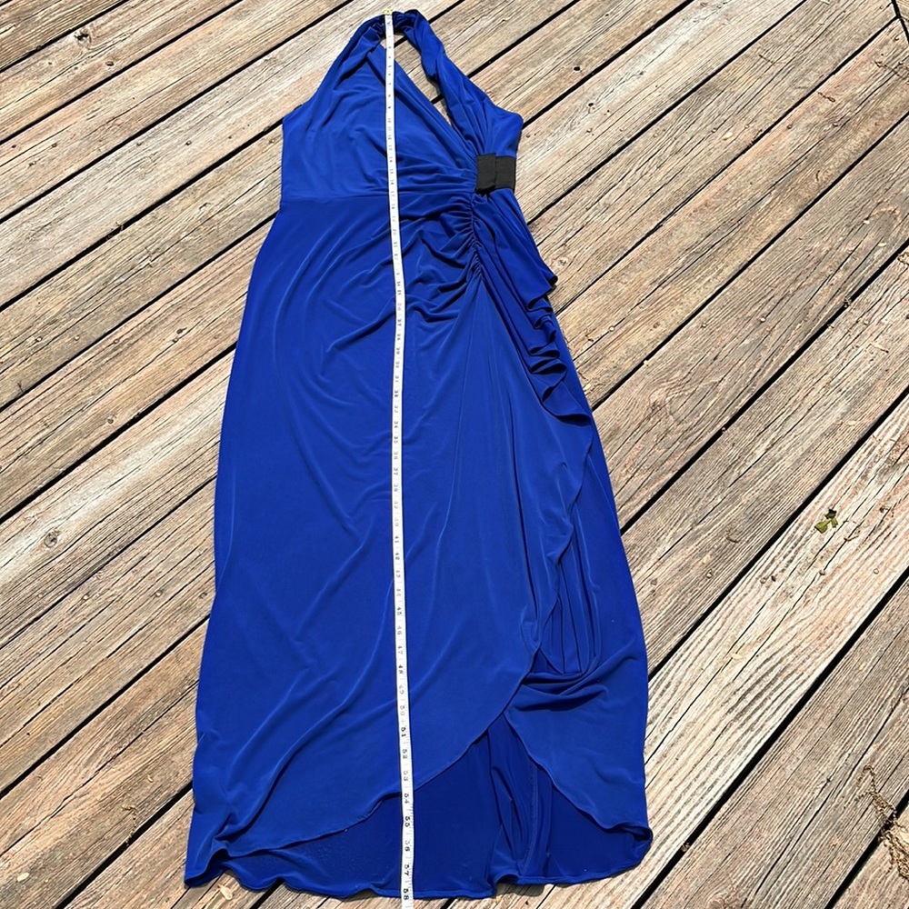 Calvin Klein glam halter gown S - Picture 9 of 10